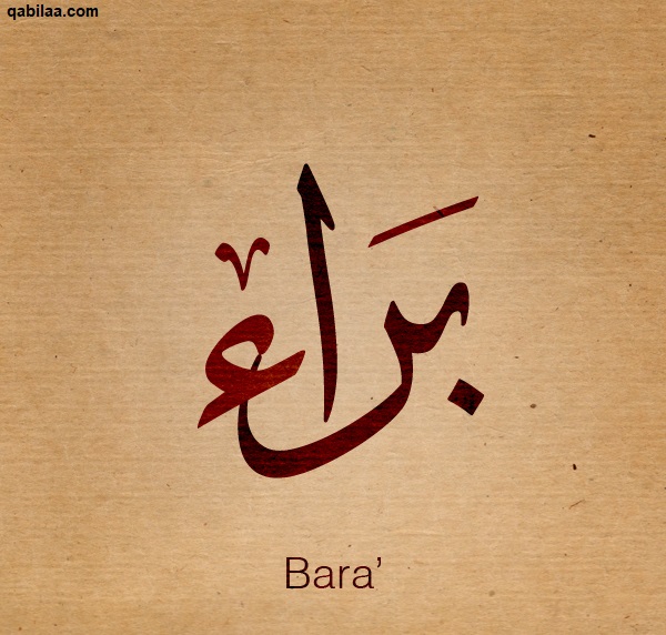 معنى اسم براء وصفات حامل الاسم وشخصيته بالتفصيل - موقع قبيلة