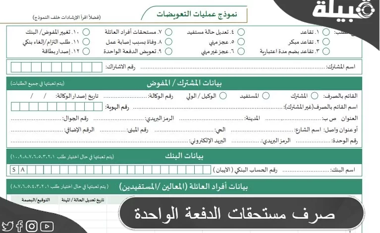 خطوات صرف مستحقات الدفعة الواحدة وشروط الاستحقاق