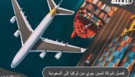 أفضل 8 طرق وشركات الشحن من تركيا إلى السعودية